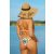 Rio kétrészes bikini szett virág mintás