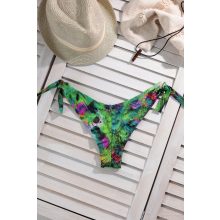 Cocos - Háromszög kétrészes bikini zöld páva mintás